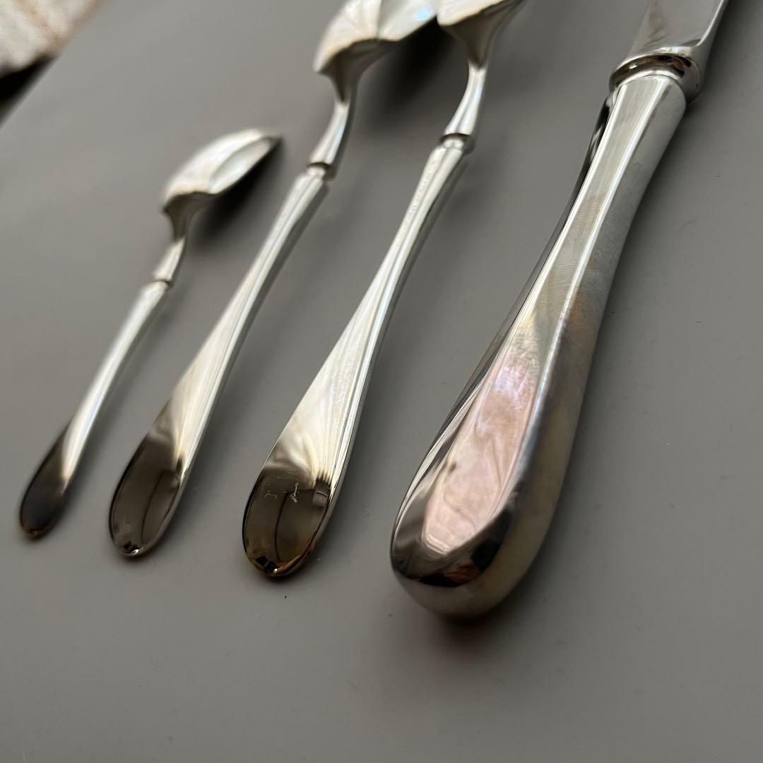 未使用品 ラッキーウッド エデン廃盤品 ディナーカトラリーセット 40μ