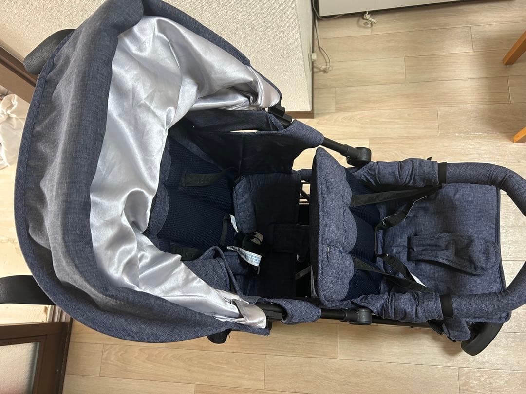 キンダーワゴン 二人乗りベビーカー