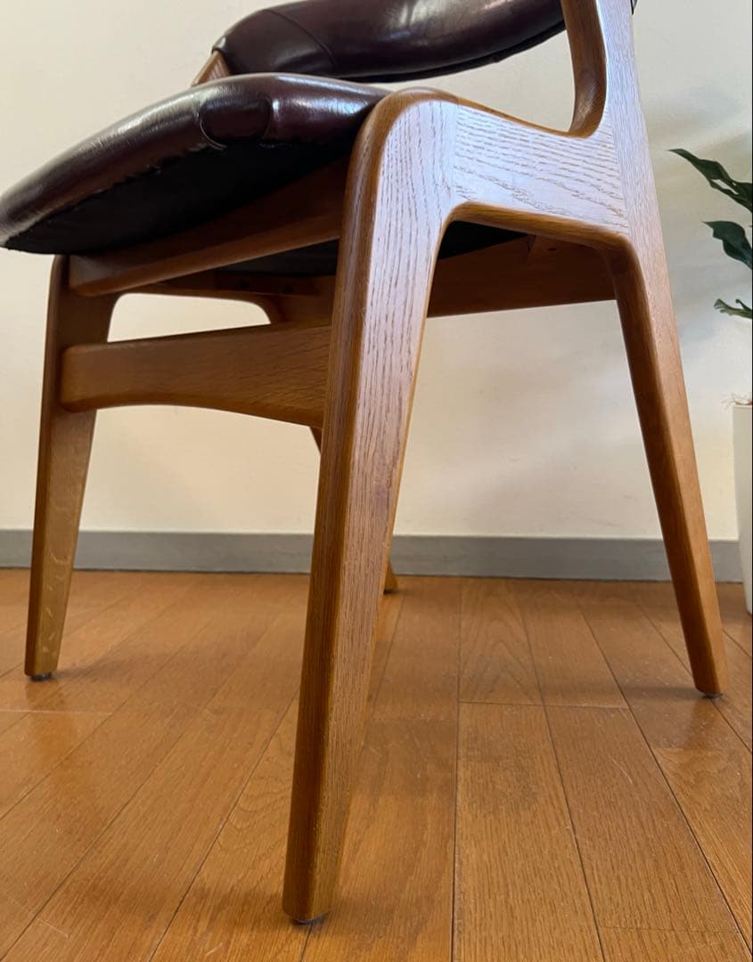 アスプルンド　ポール サイド チェア③ 北欧スタイル　ミッドセンチュリー　カフェ