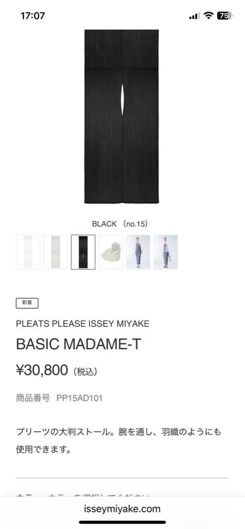 PLEATS PLEASE ISSEY MIYAKE マダムT ラージタイプ