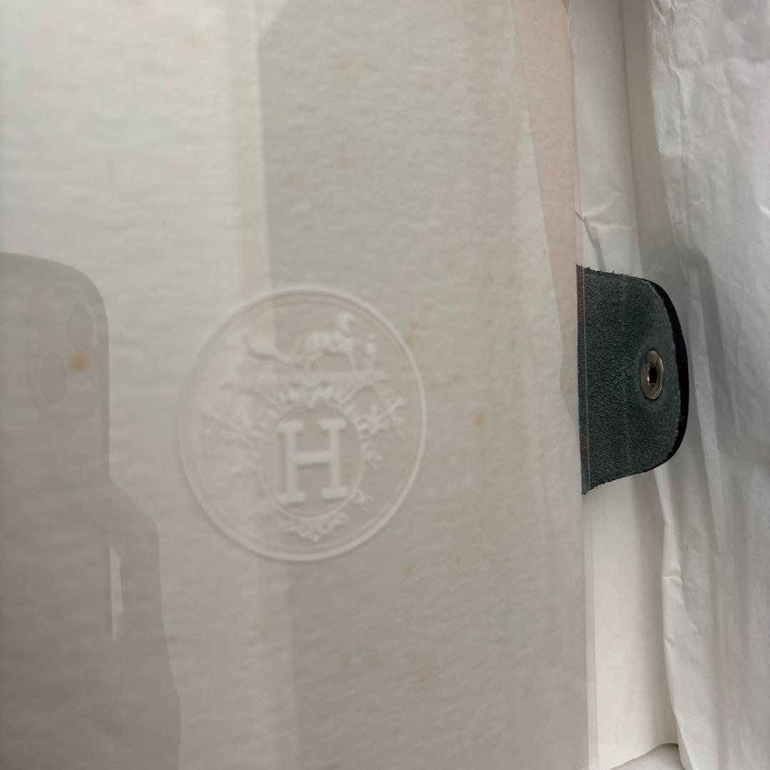 HERMES 手帳　ブルー　ユリス