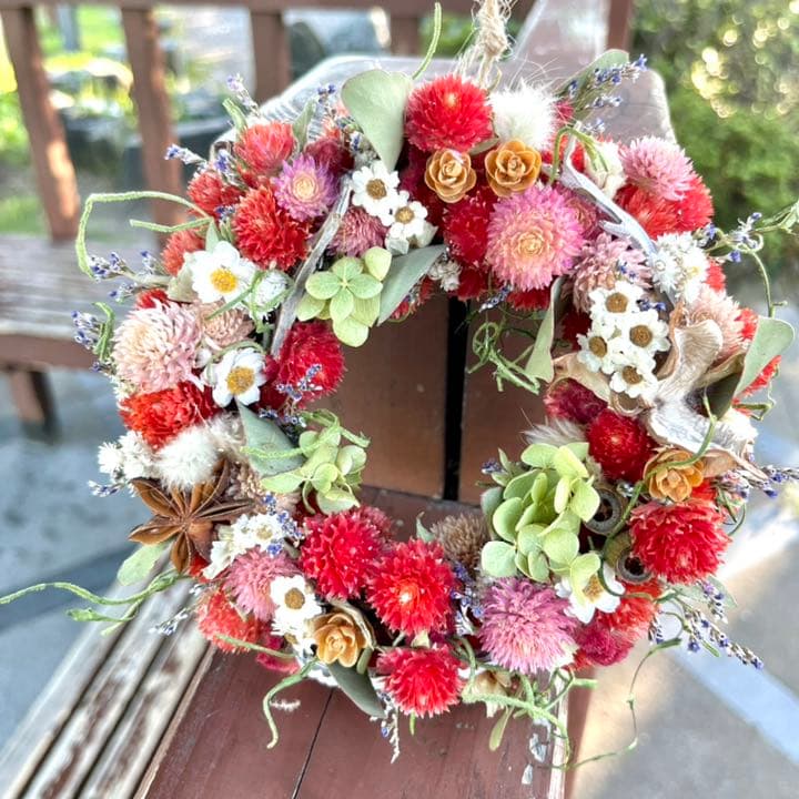 千日紅　いちご畑リース