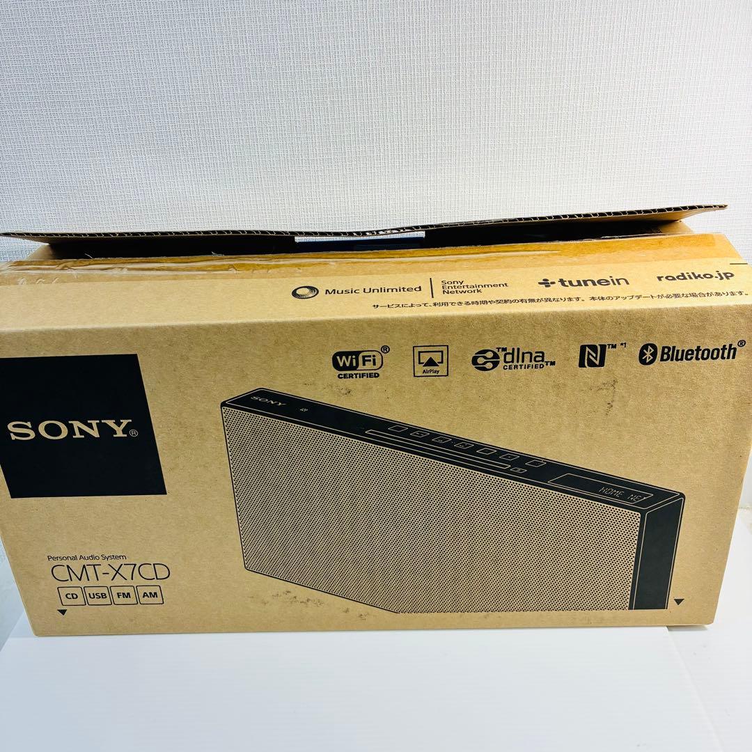 【未使用】SONY ソニー CMT-X7CD パーソナルオーディオシステム