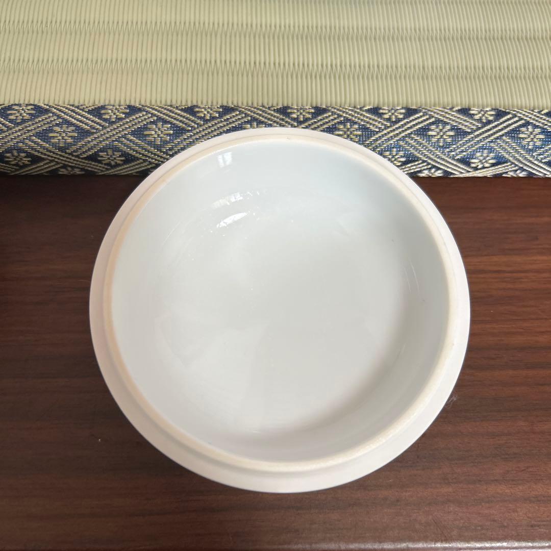 期間限定値下！深川製磁 金彩雲鶴図 蓋物 ボンボニエール 大小 菓子器 2客