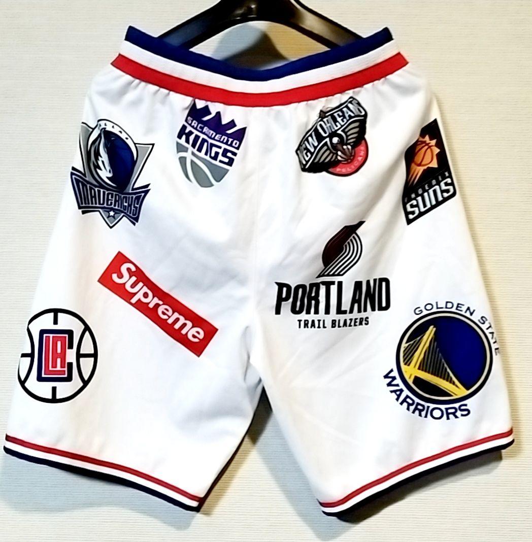 NBA × SUPREME バスケットボールパンツ