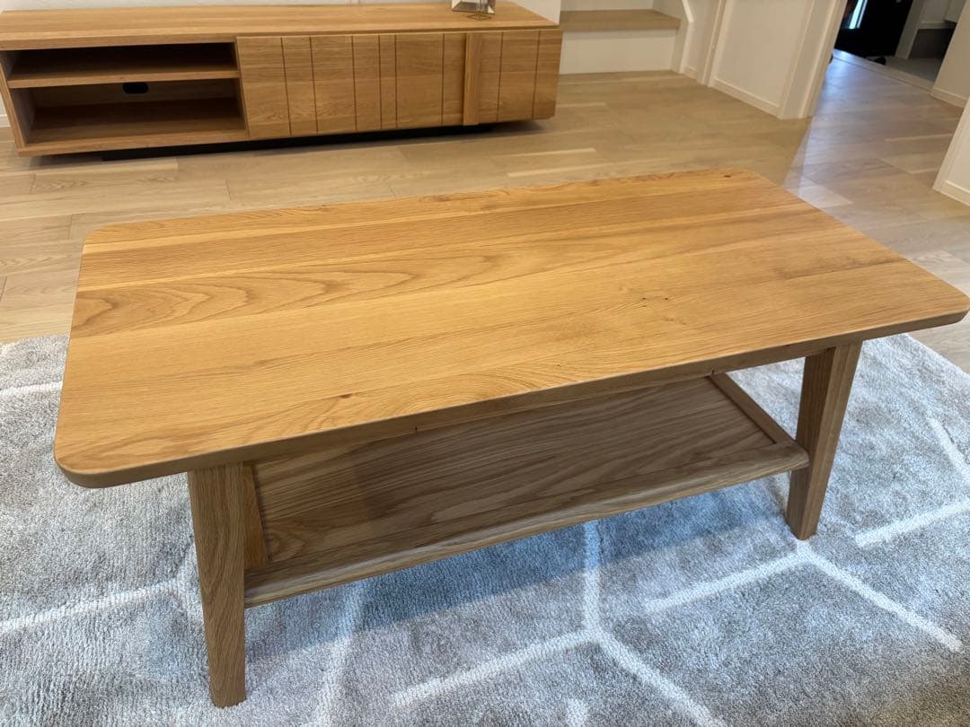 木製テーブル ナチュラルウッド センターテーブル