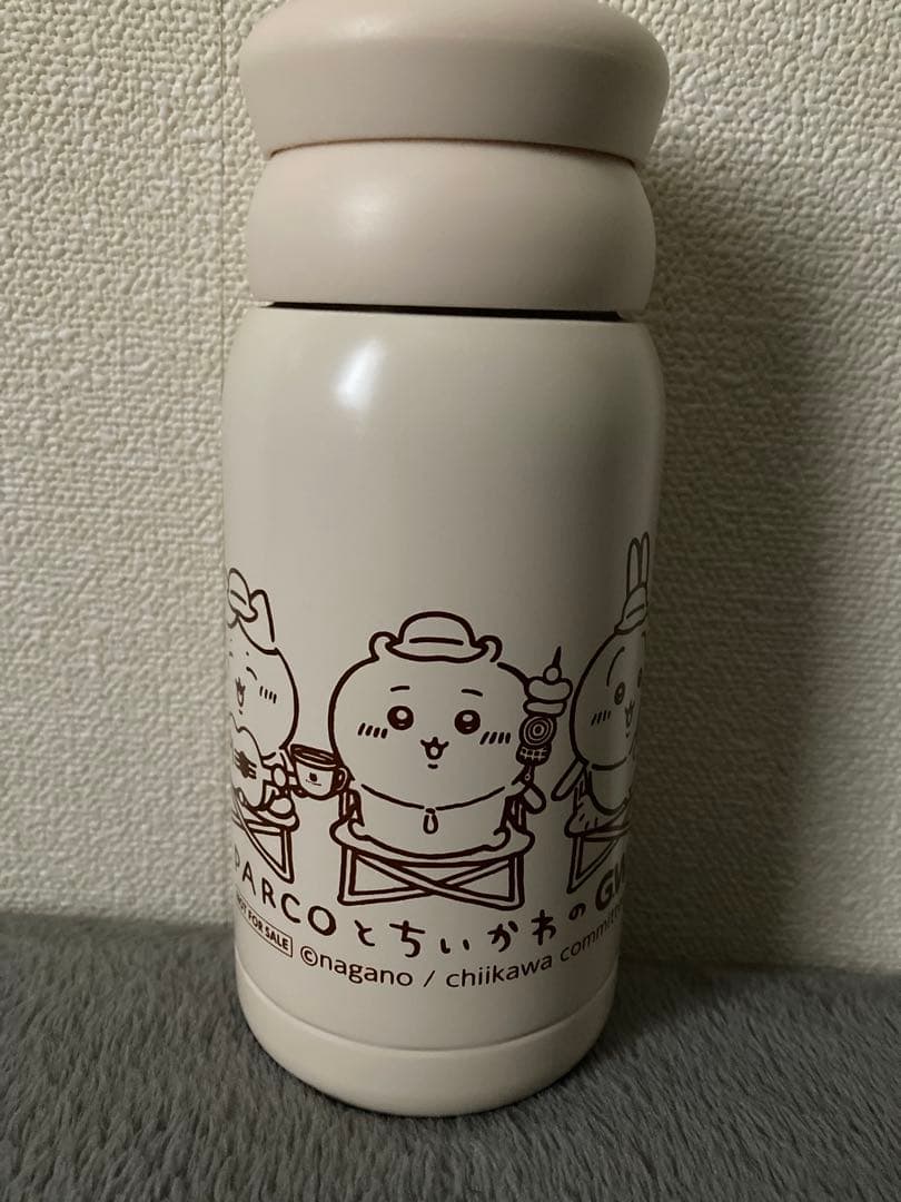 当選品 250名限定 ちいかわ パルコ コラボ ステンレス製 携帯用 まほうびん