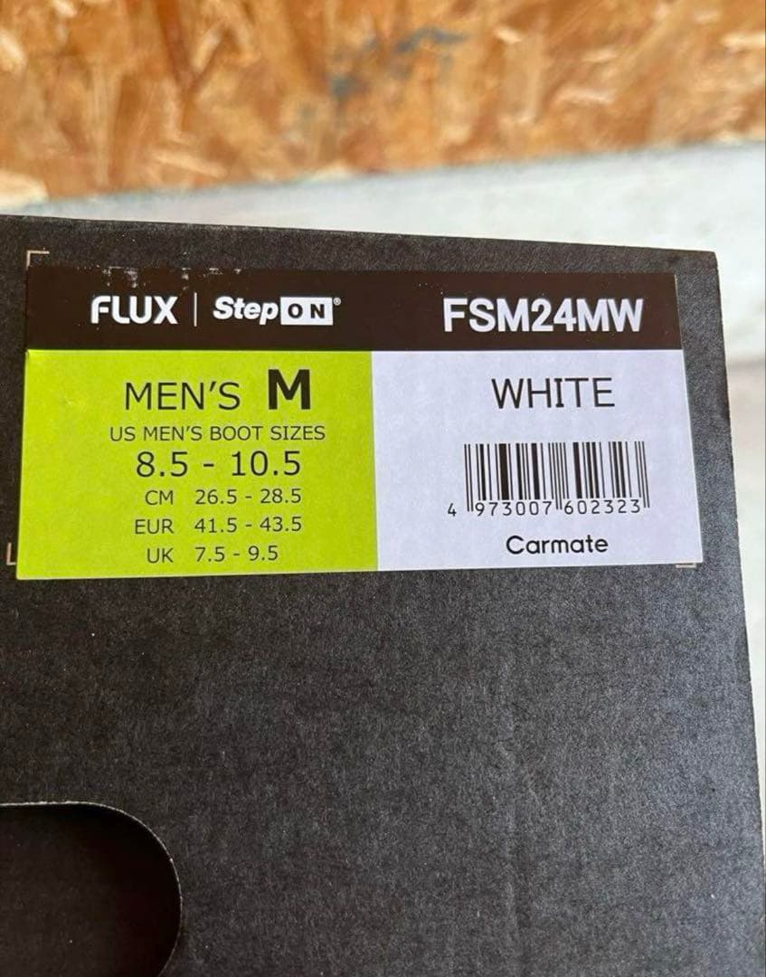 23-24Fluxフラックス✖️バートンステップオンDS STEP ON Mサイズ