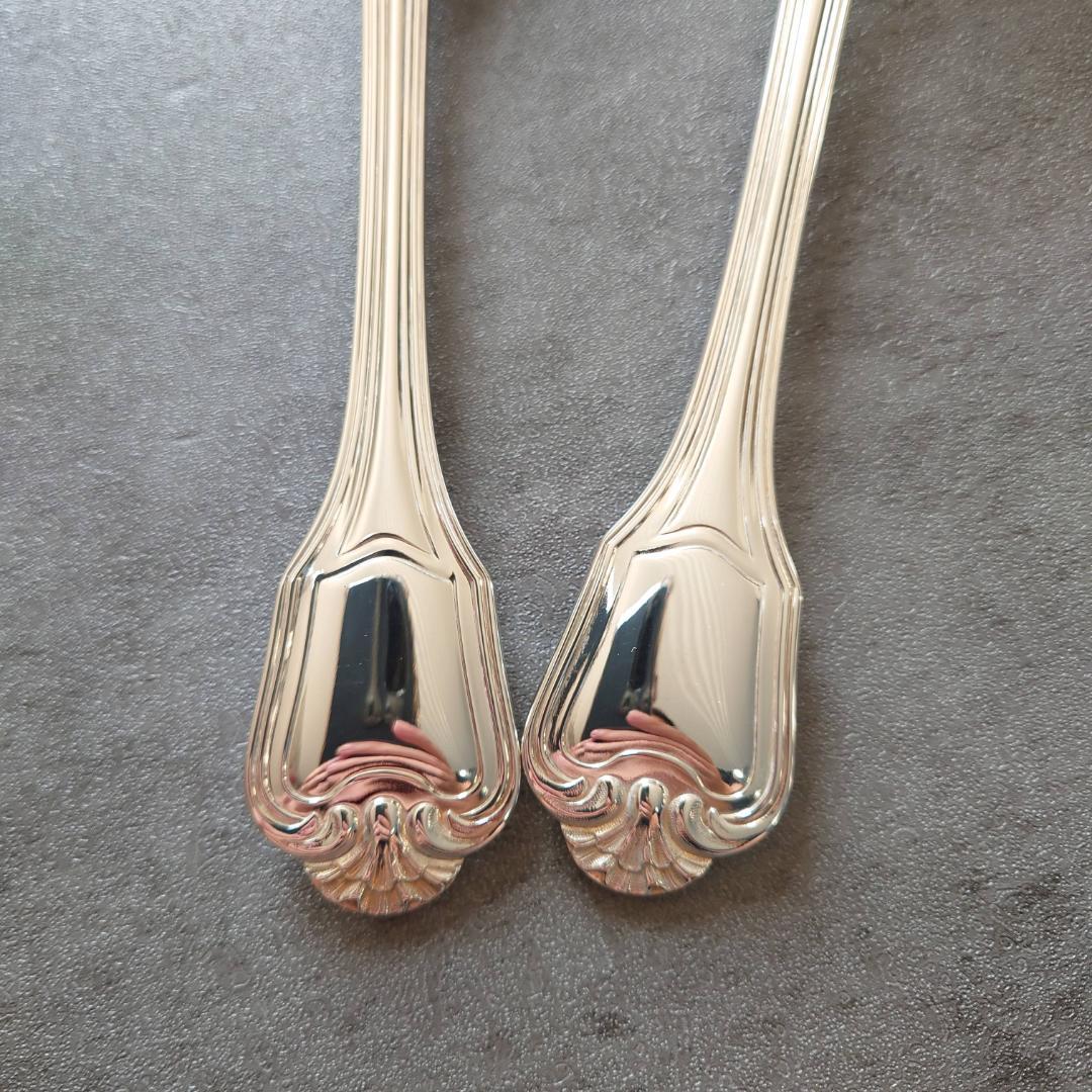 極希少 極美品 クリストフル ポートロイヤル フィッシュサービングセット 2点