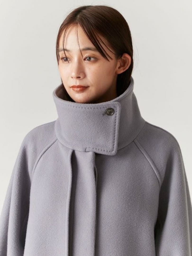 FRAY I.D ウールリバーバルマカンコート