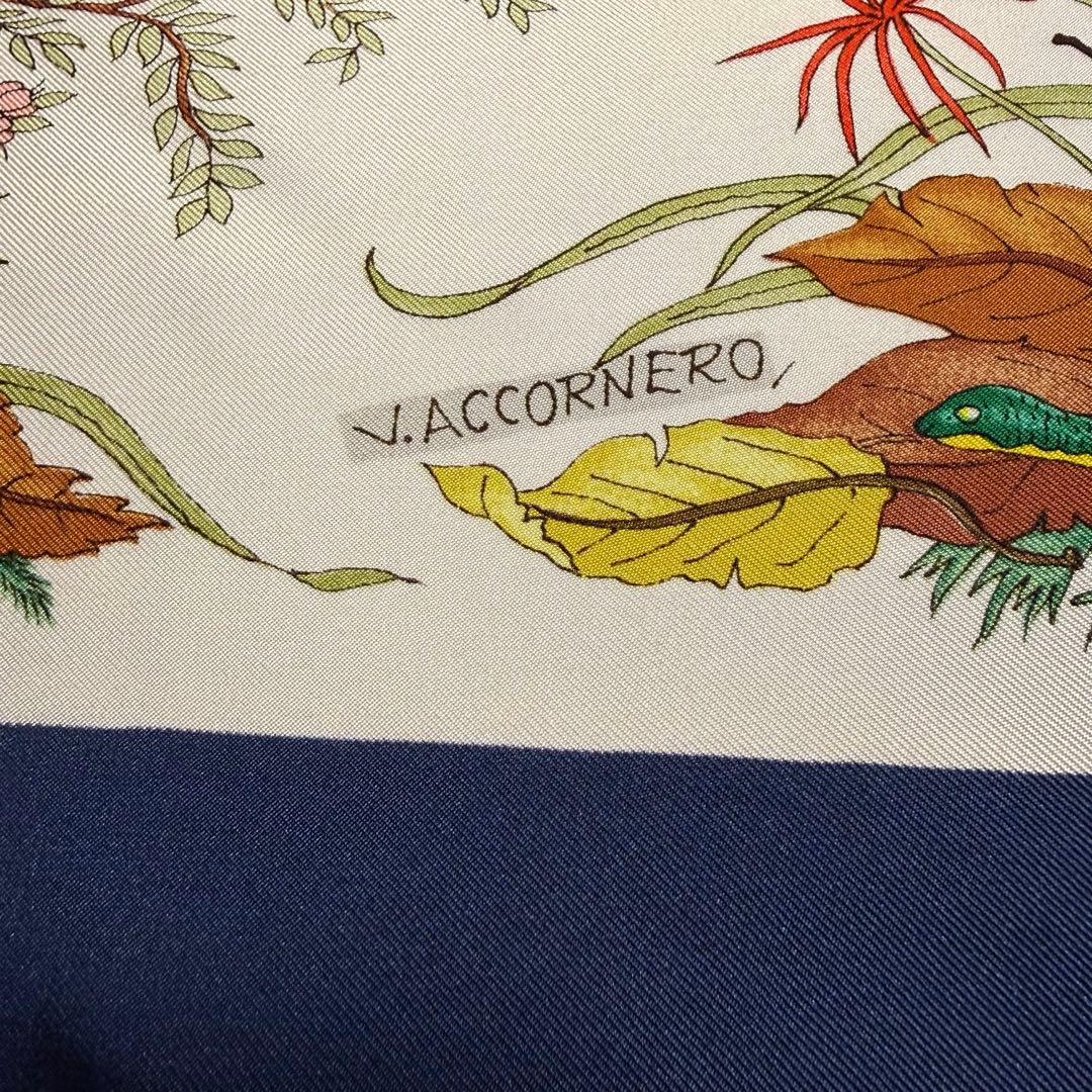 GUCCI オールドグッチ ヴィットリオ・アッコルネロ ボタニカル スカーフ