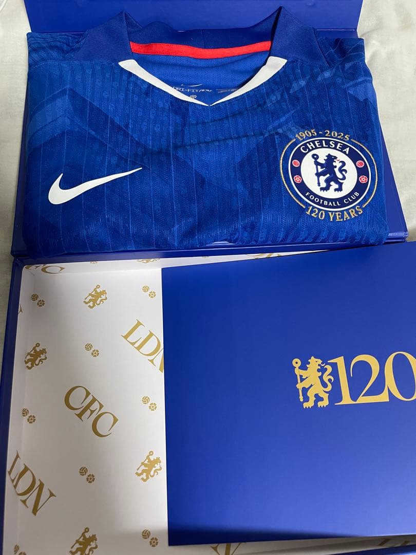 チェルシー 120周年限定ユニフォーム 正規品 1905枚限定