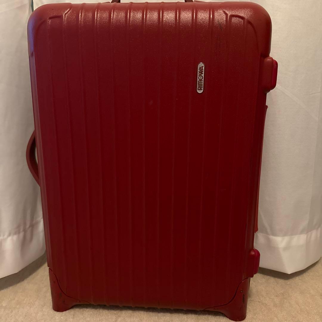 Rimowa　サルサ　35L 2輪　 red 機内持込　TSA 廃盤