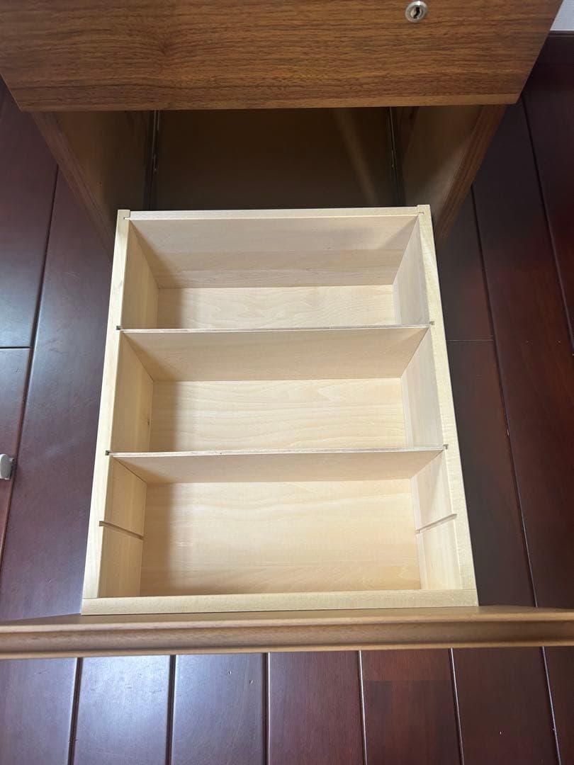 カリモク ユーティリティプラス ボナシェルタ デスクワゴン ウォールナット 8万