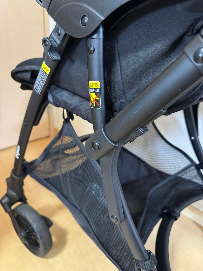 pigeon ランフィエアリー グレーベビーカー