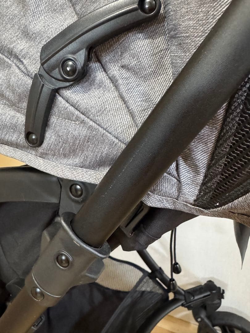 pigeon ランフィエアリー グレーベビーカー