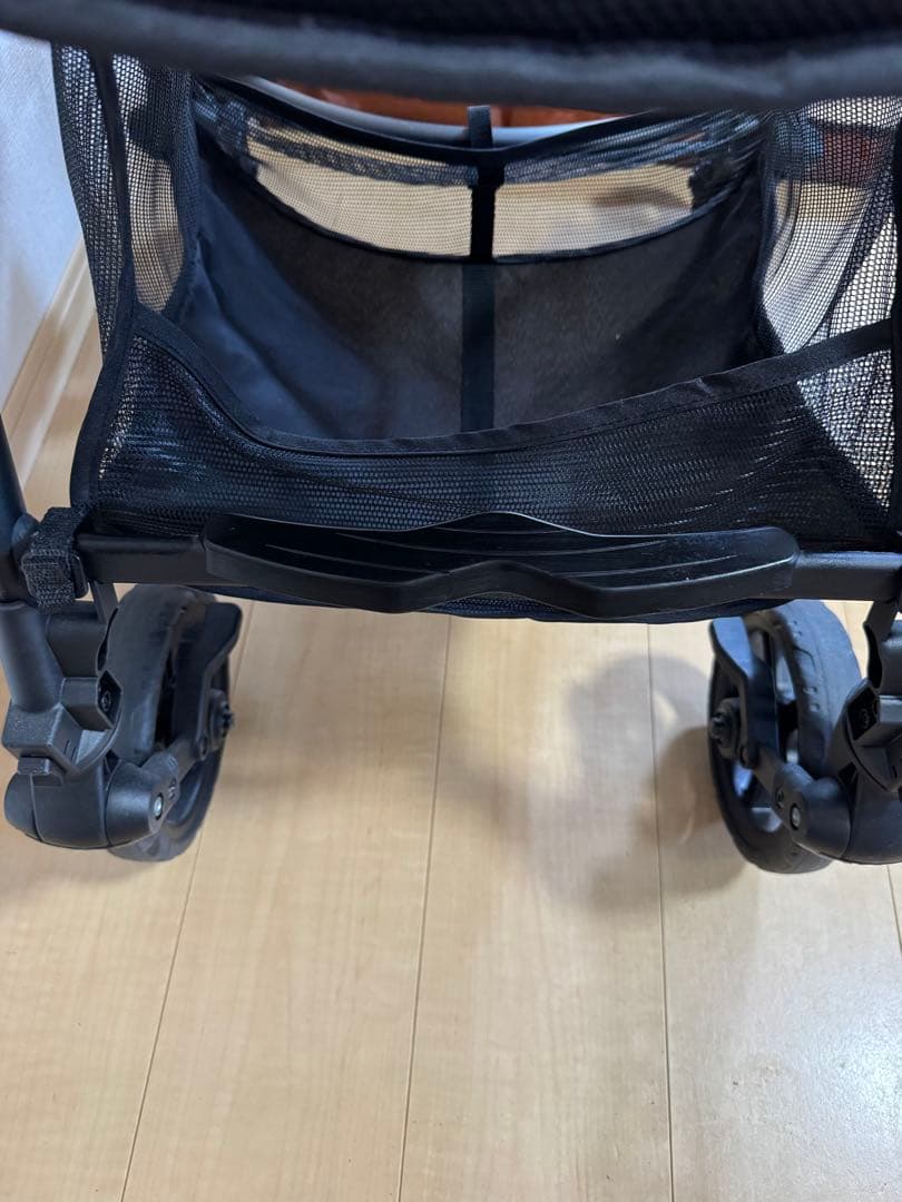 pigeon ランフィエアリー グレーベビーカー