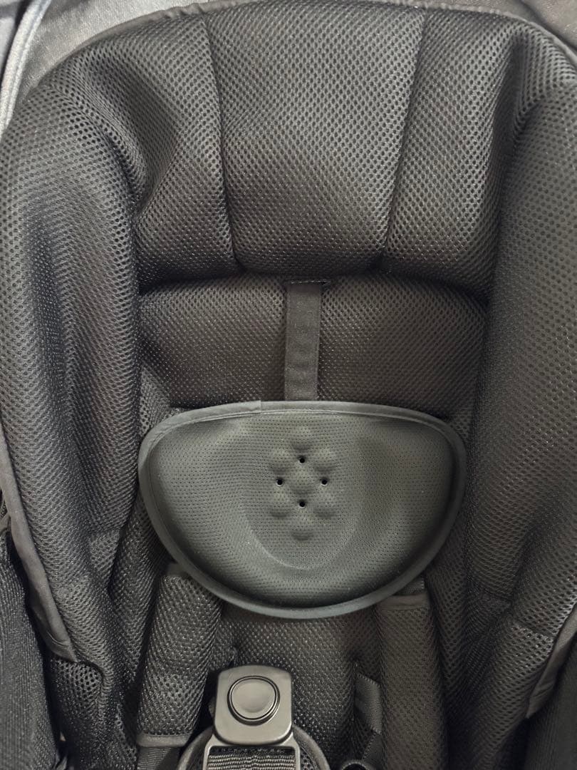 pigeon ランフィエアリー グレーベビーカー