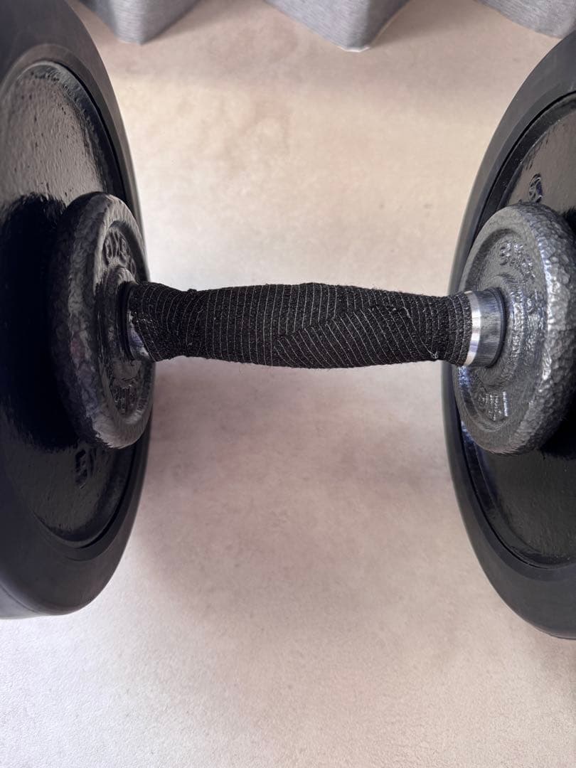 PROIRON ダンベル 片方10kg ×2個 ＋ 5kgプレート4枚セット