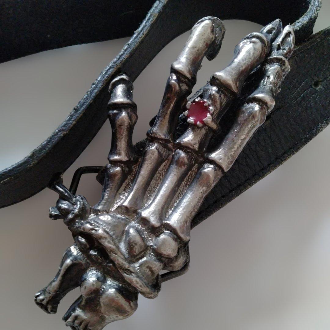 ヒステリックグラマー　レザーベルト 　ユニセックス　ビンテージ