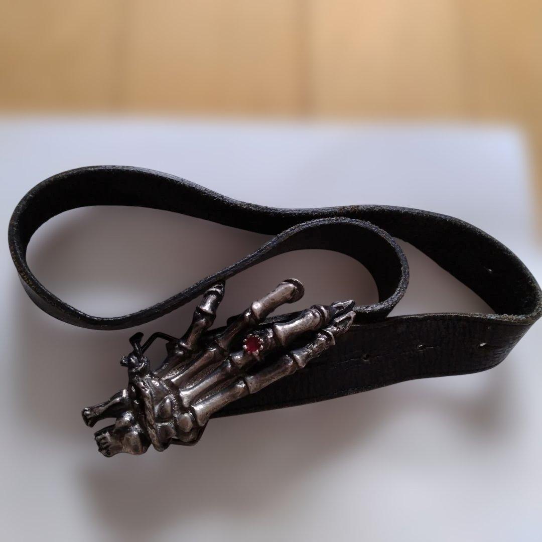 ヒステリックグラマー　レザーベルト 　ユニセックス　ビンテージ