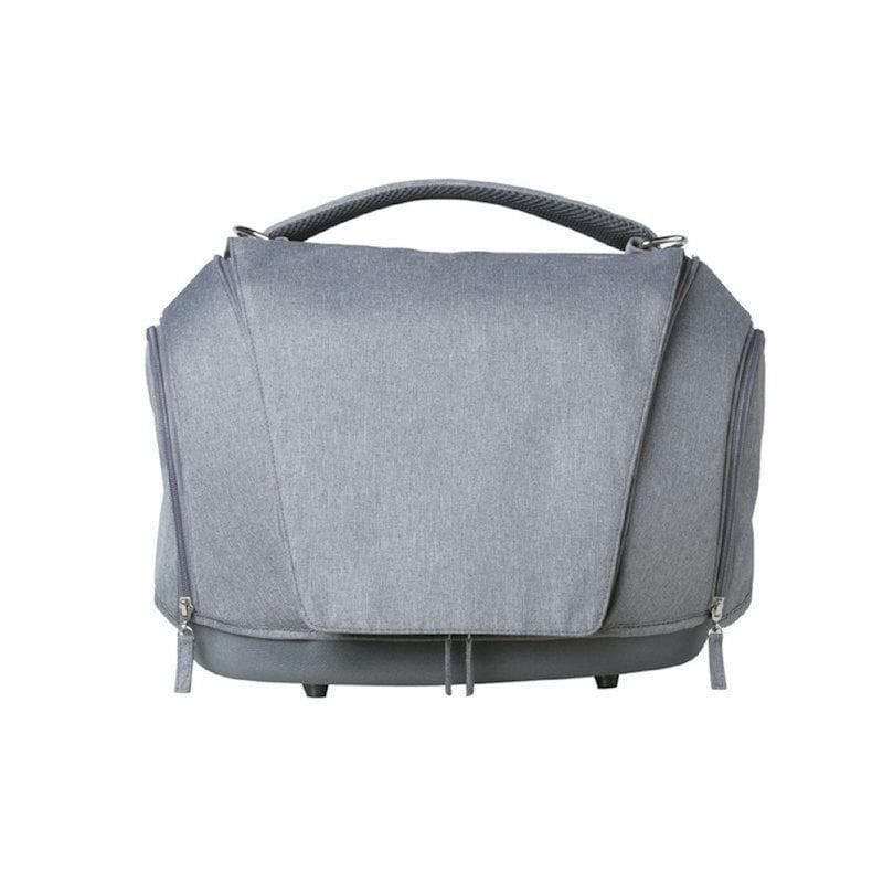 OPPO オッポ ロング ペット キャリーバッグ グレー 犬 猫 広め空間 灰色