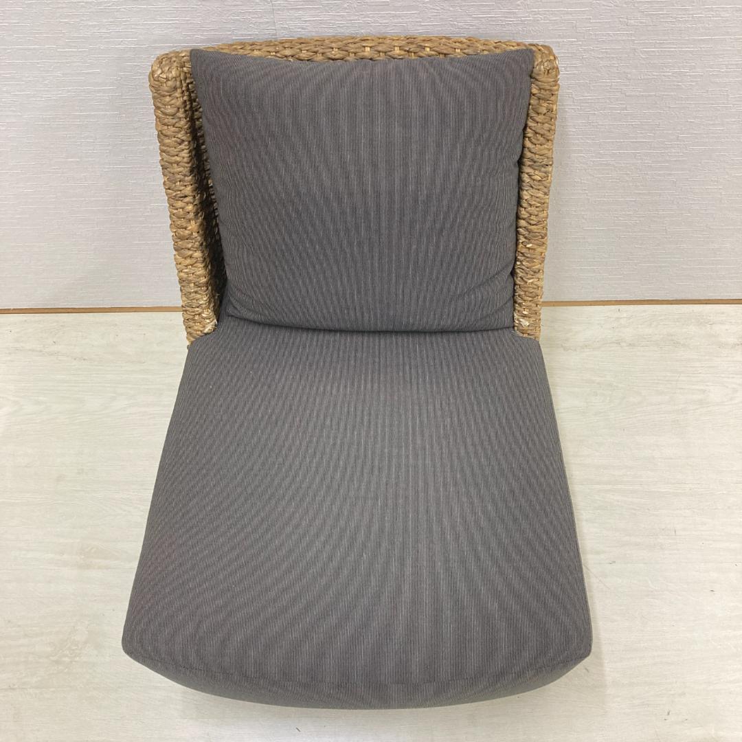 PERFORMAX　アジアン家具　ウォーターヒヤシンス　一人掛けソファ