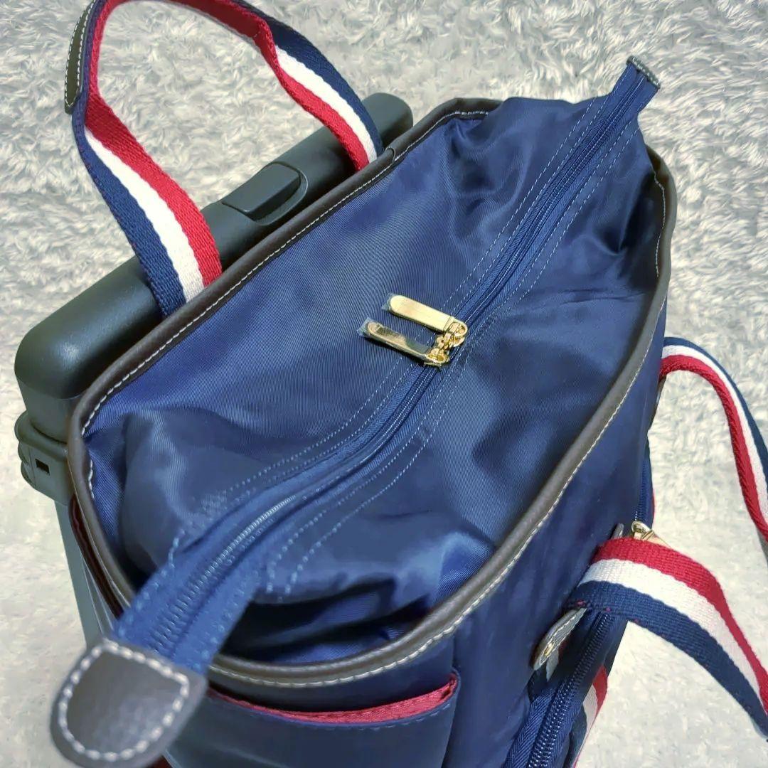 新品 SWANY スワニー トートキャリーバッグ トリコロール 4輪ストッパー