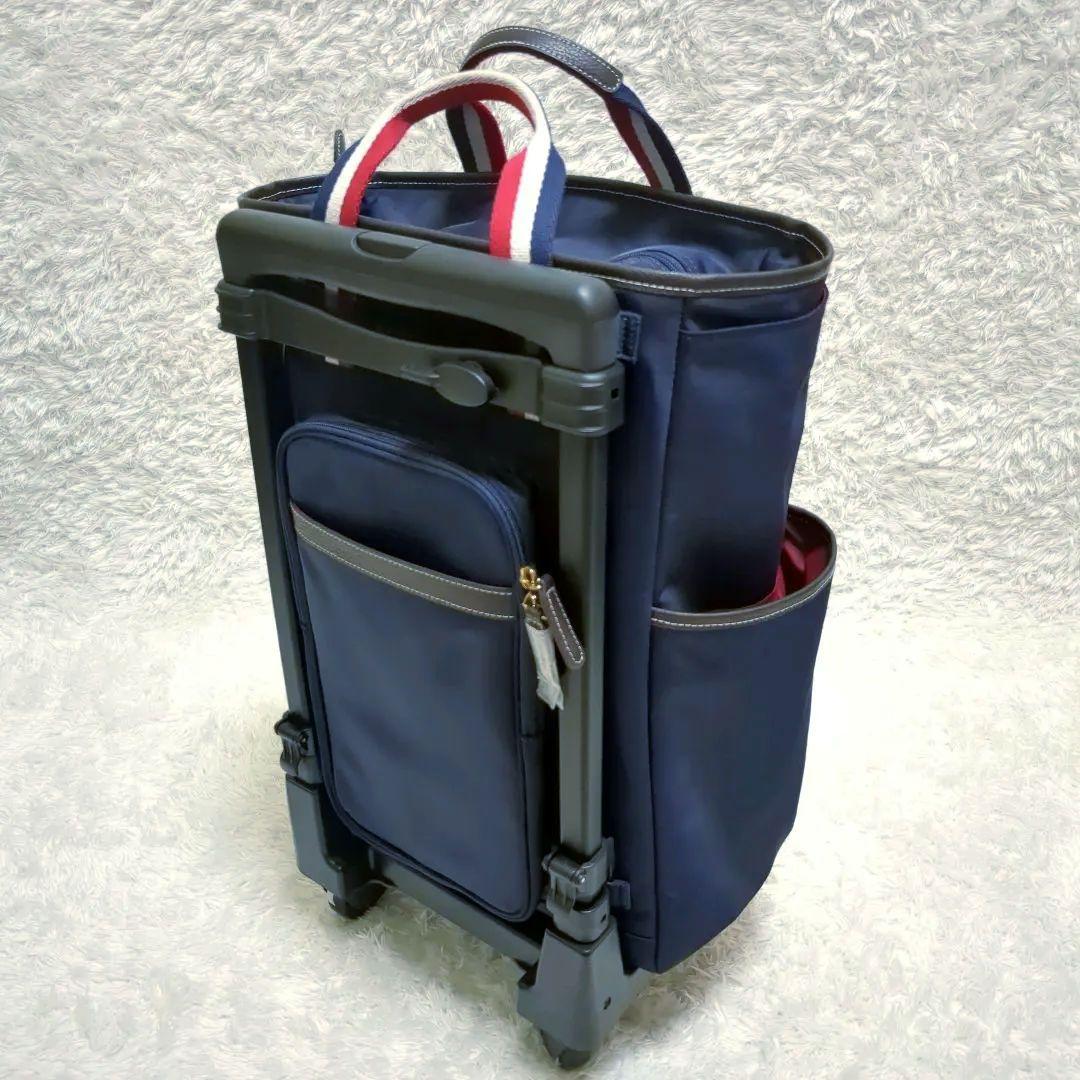 新品 SWANY スワニー トートキャリーバッグ トリコロール 4輪ストッパー