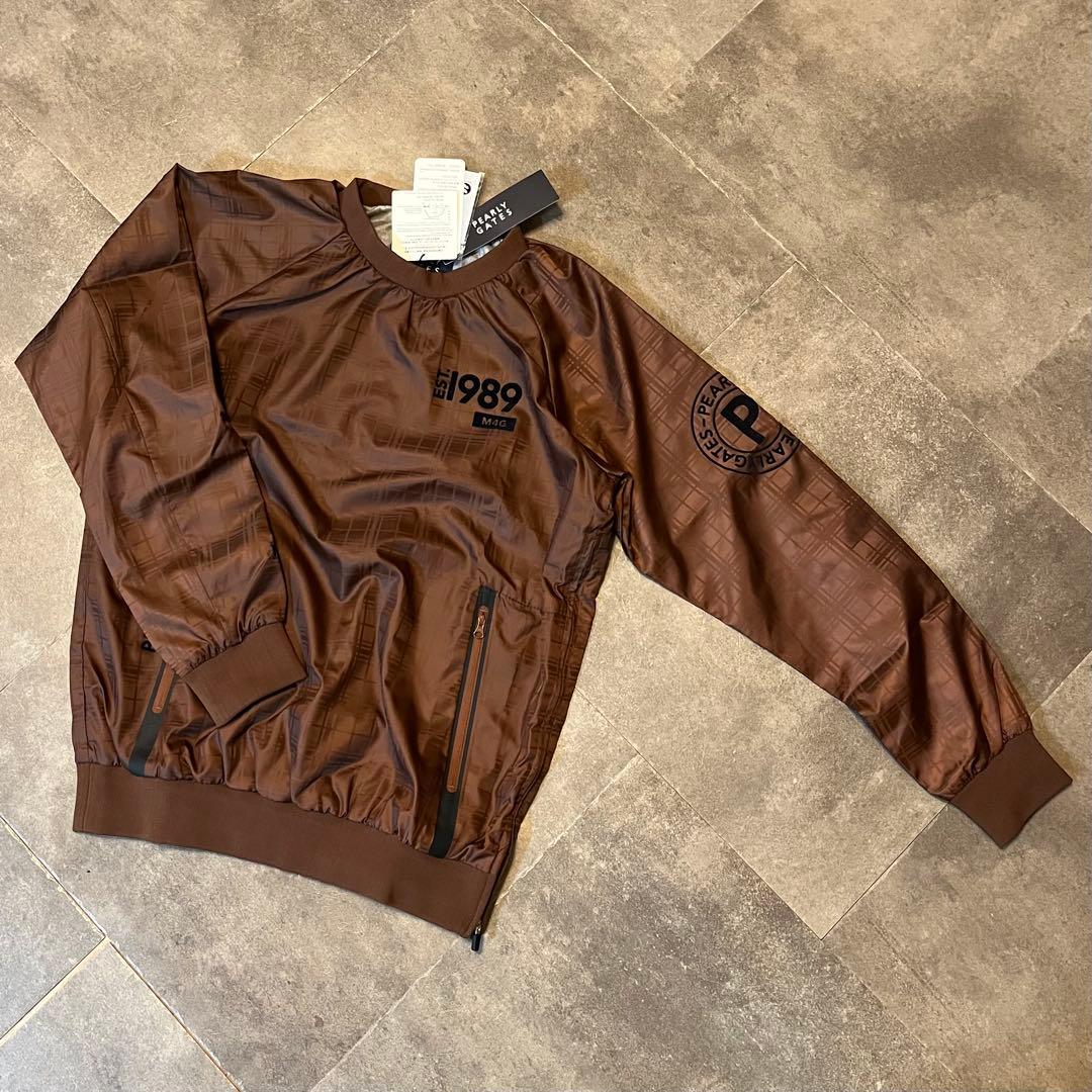 新品 希少サイズ3 パーリーゲイツ 防水透湿スニードジャック BIGチェック柄