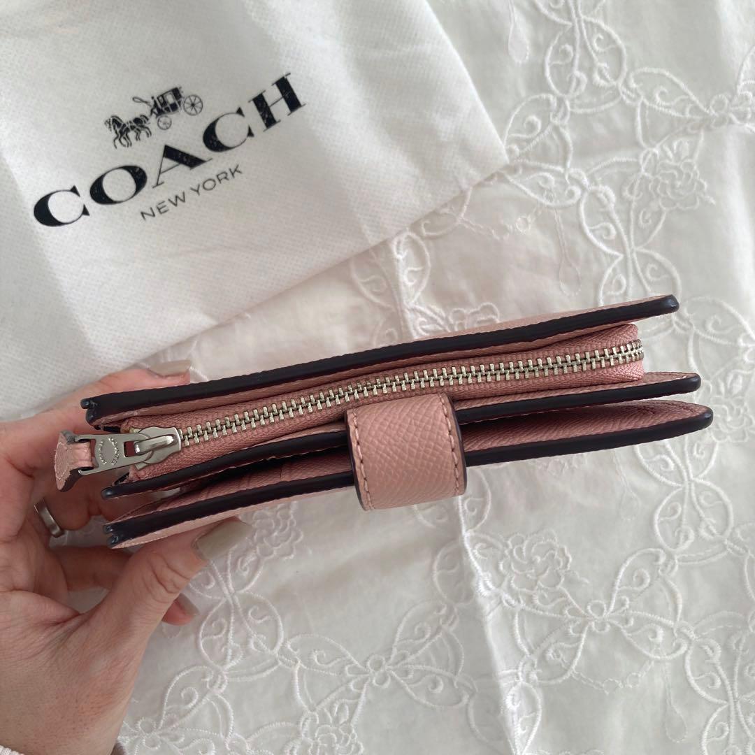 （専用出品）　COACH　コーチ　二つ折り　財布 保存袋付き