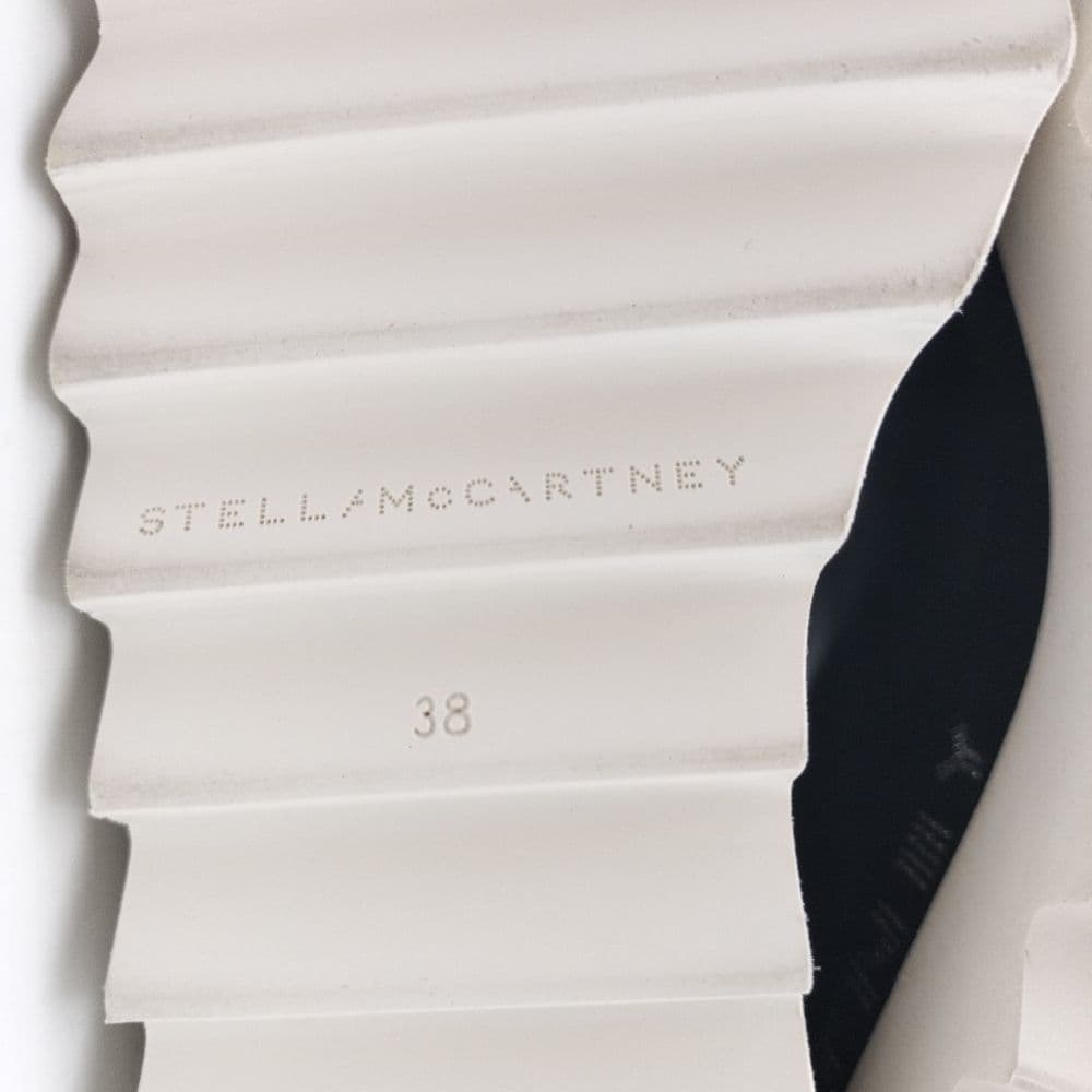 【現行・美品】ステラマッカートニー エリス 厚底 ストーン スニーカー 黒 38