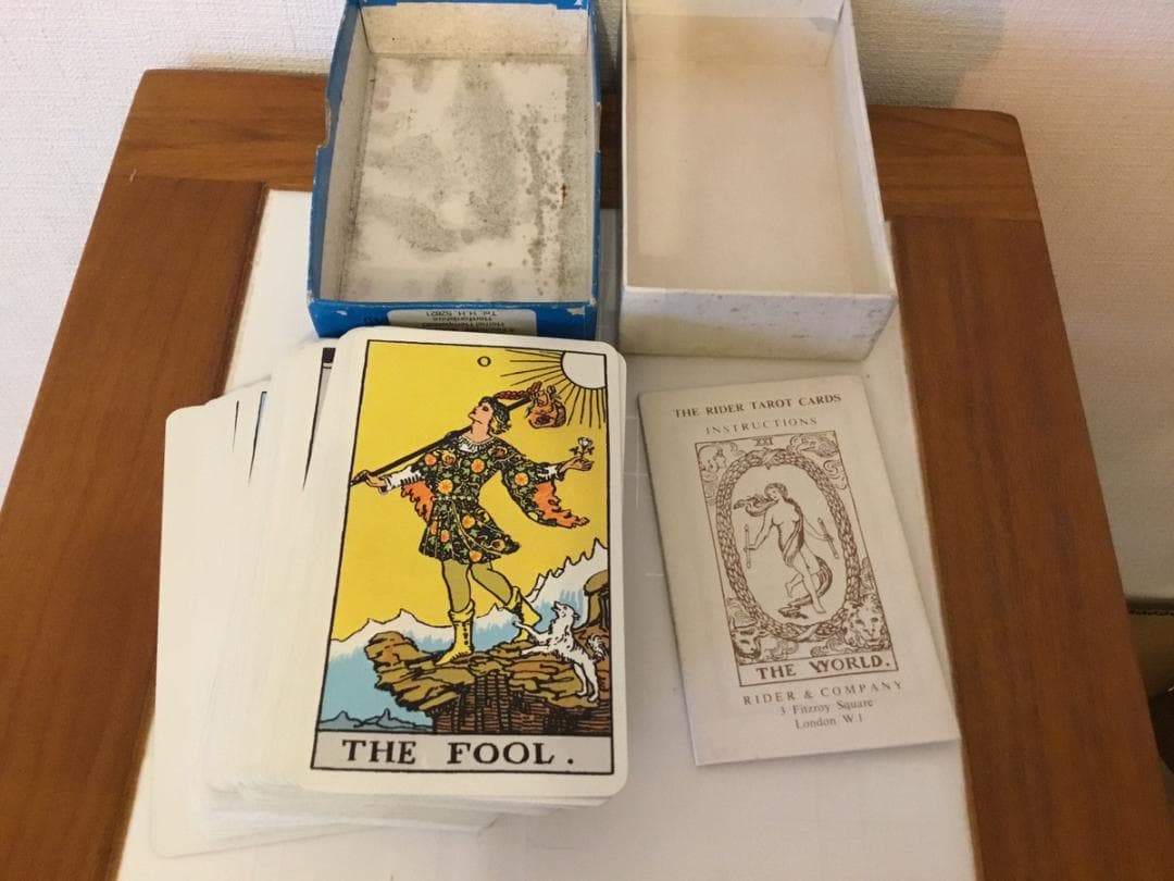 タロットカード ビンテージ 海外製 70s RIDER TAROT CARDS