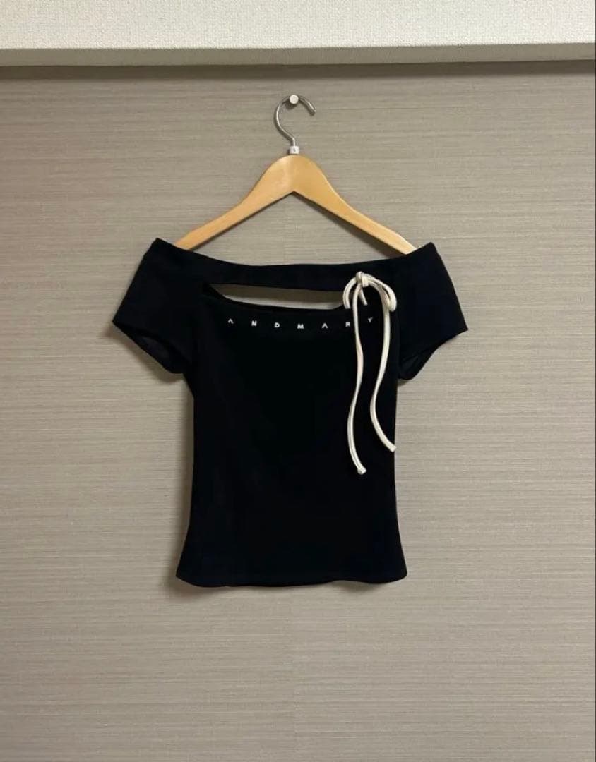 トップス andmary Dada ribbon tops