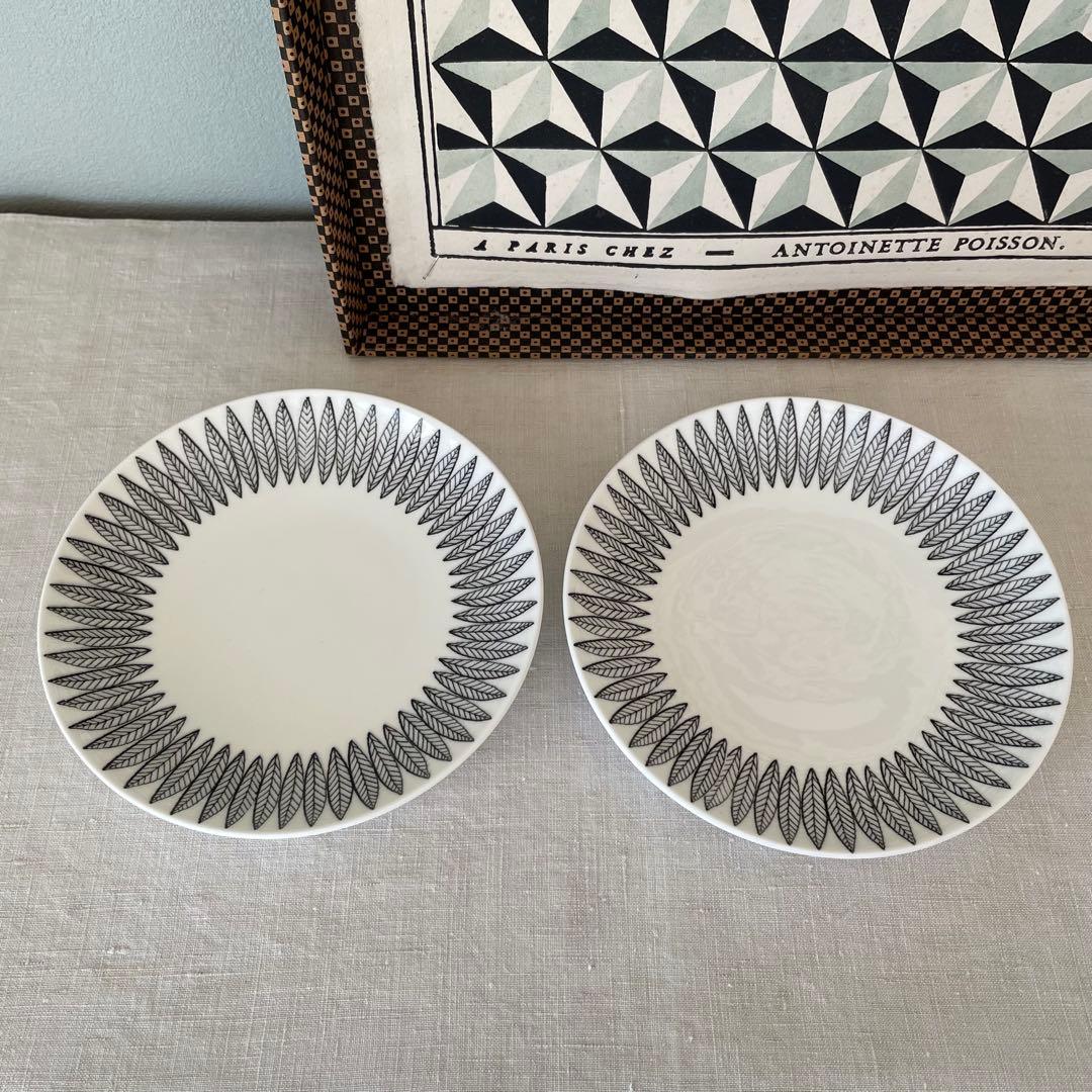 グスタフスベリ　リンドベリデザインsalixプレート皿2枚