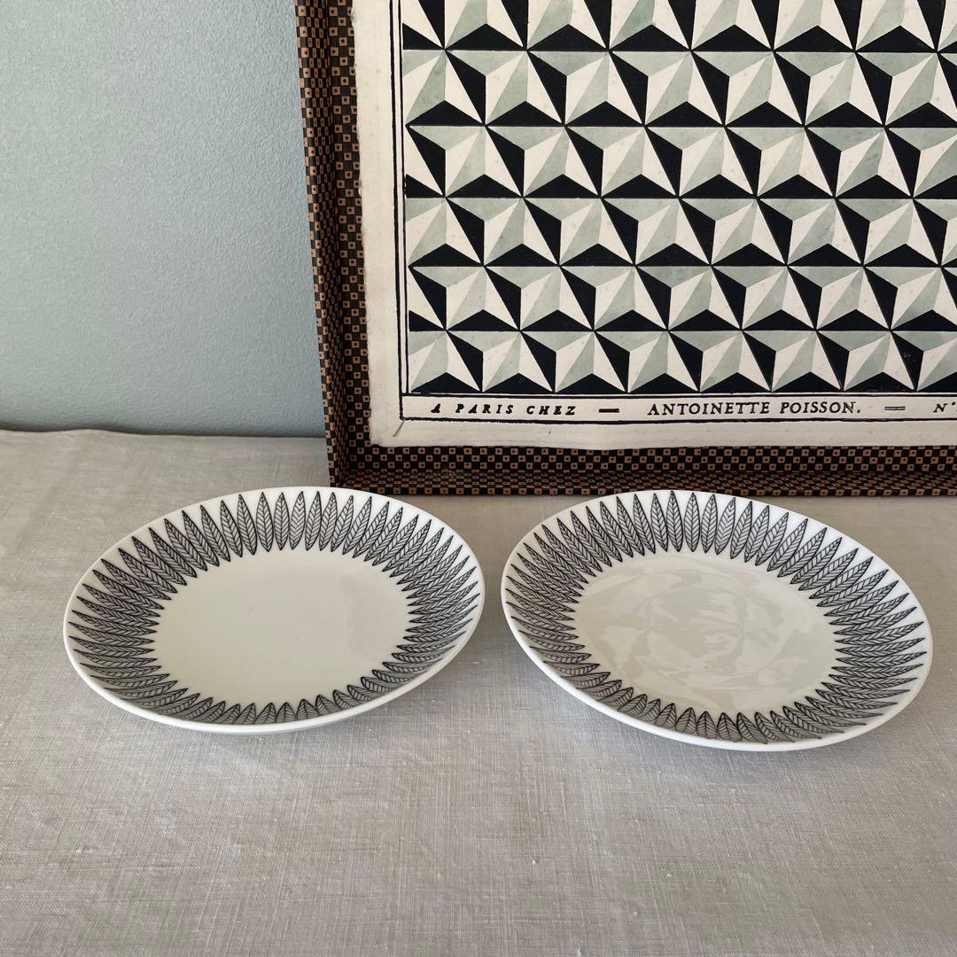 グスタフスベリ　リンドベリデザインsalixプレート皿2枚