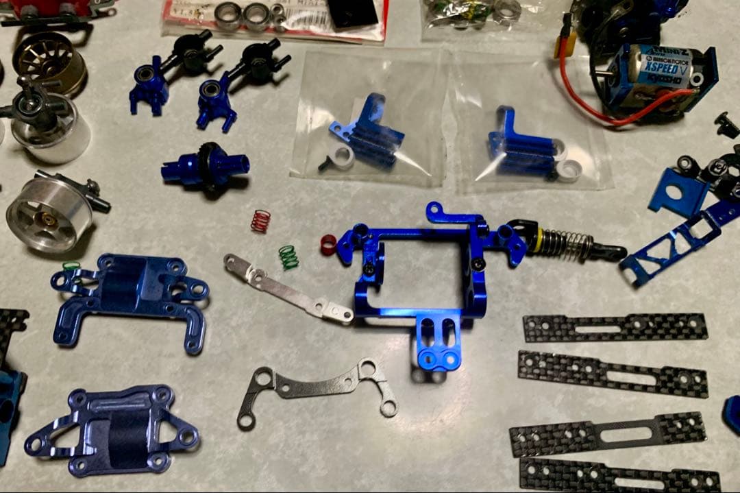 Kyosho Mini-Z アルミ　カーボン　パーツ　ミニッツ 京商