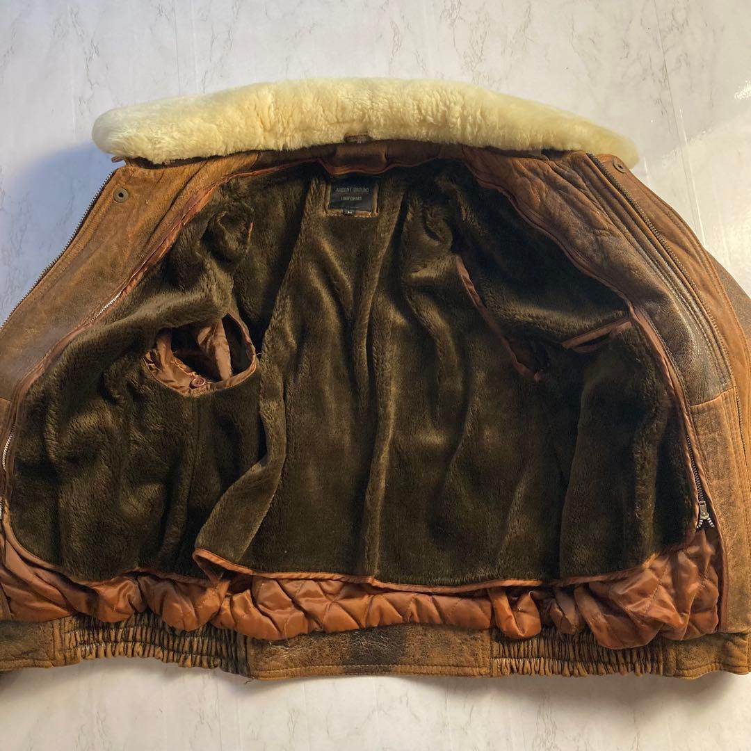 マ*ラ様 90s vintage フライトジャケット　G1 A2 シープスキン