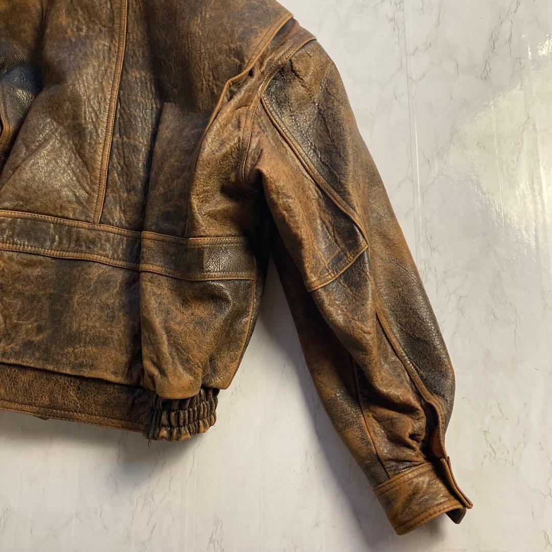 マ*ラ様 90s vintage フライトジャケット　G1 A2 シープスキン