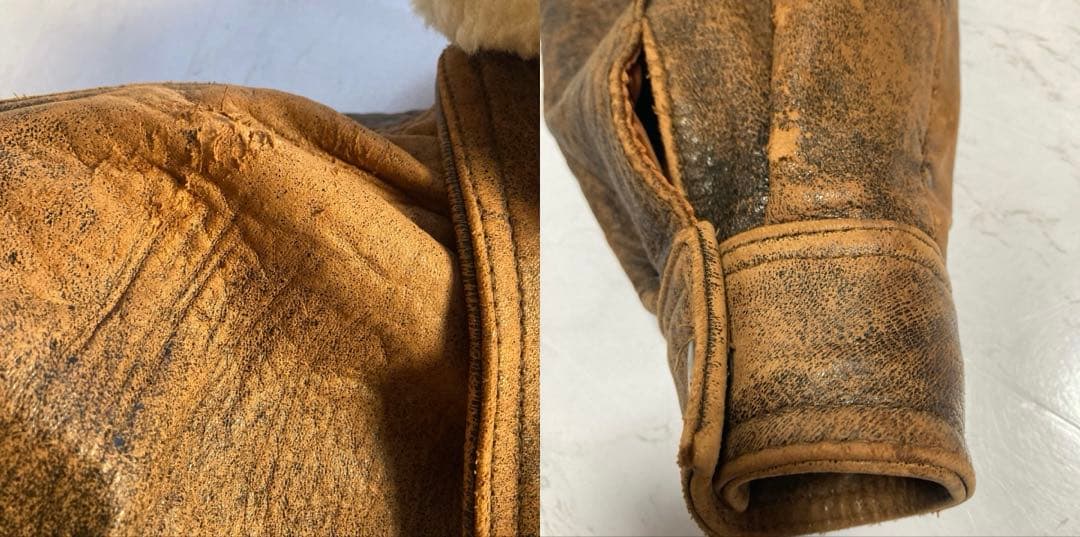 マ*ラ様 90s vintage フライトジャケット　G1 A2 シープスキン