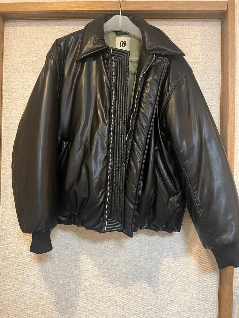 null. PUFFYエコレザーブルゾン