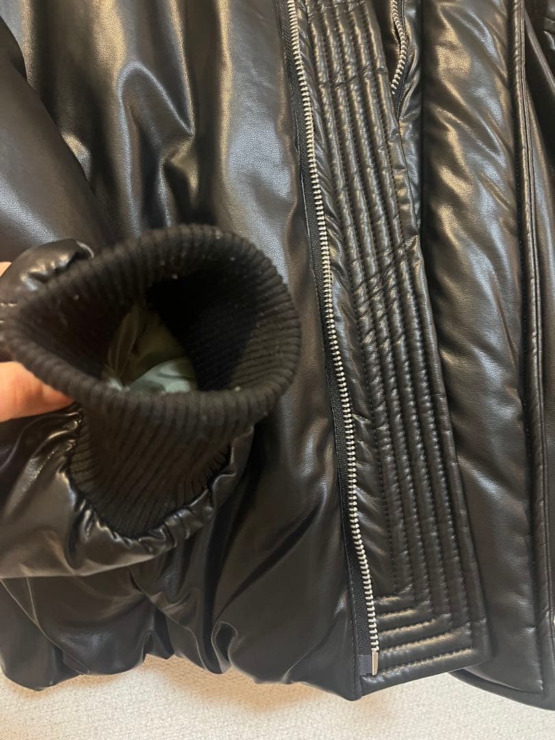 null. PUFFYエコレザーブルゾン