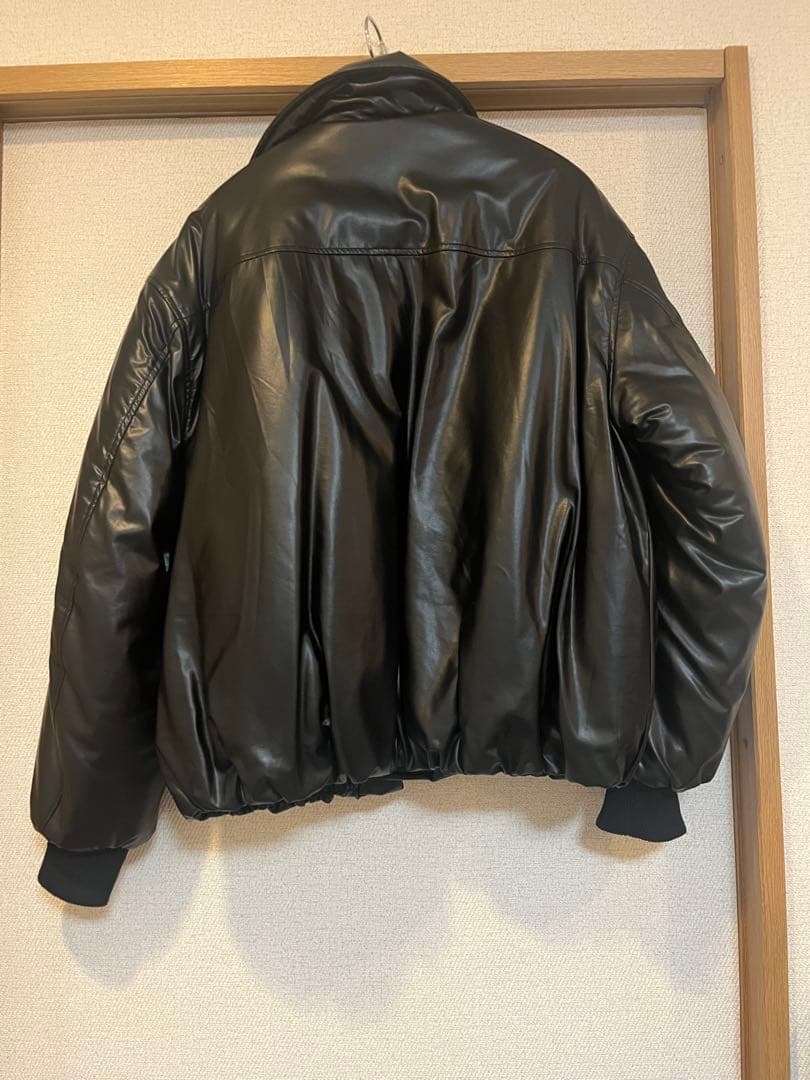 null. PUFFYエコレザーブルゾン