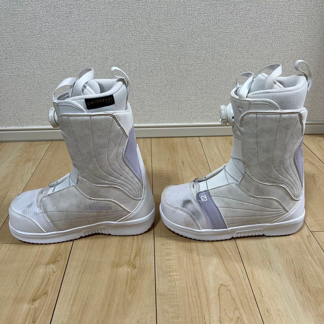 【即日発送】SALOMON PEARL BOA WHITE 24.5cm