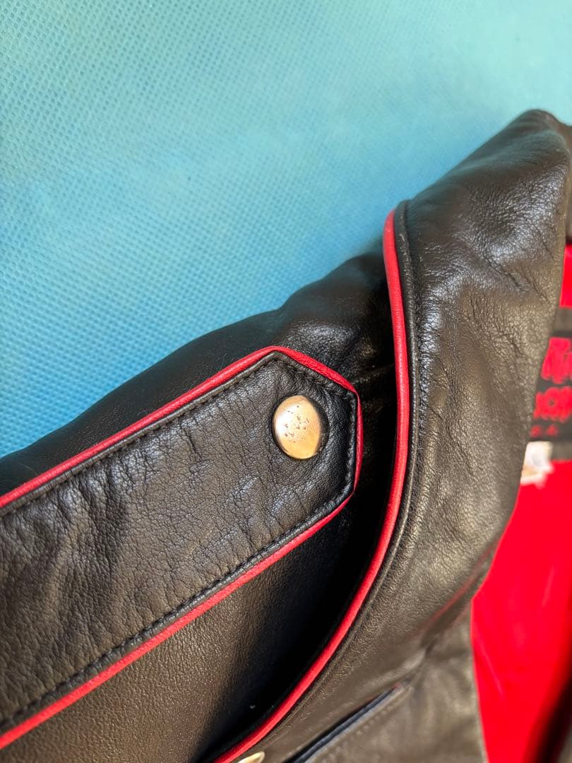 【希少】Betty Boopベティ・ブープ レザーライダースジャケット新品 L