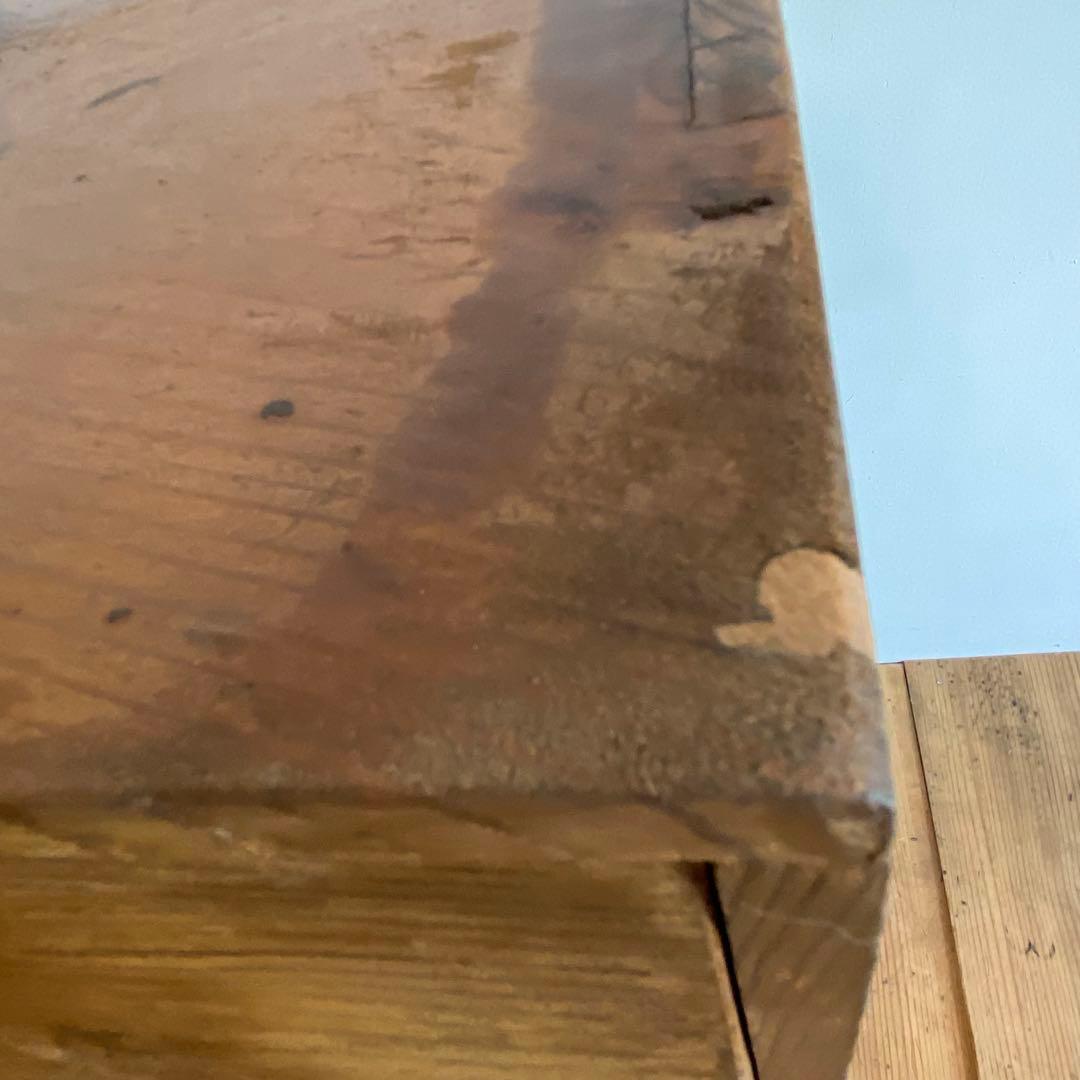 アンティーク パタパタ棚 無垢材 チェスト 古道具 y119