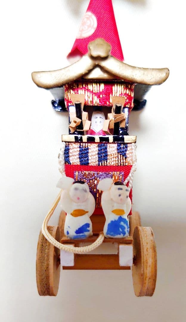 木製　京都　田中彌　京人形　祇園会山鉾　長刀　ミニチュア祭事山車　販売終了品