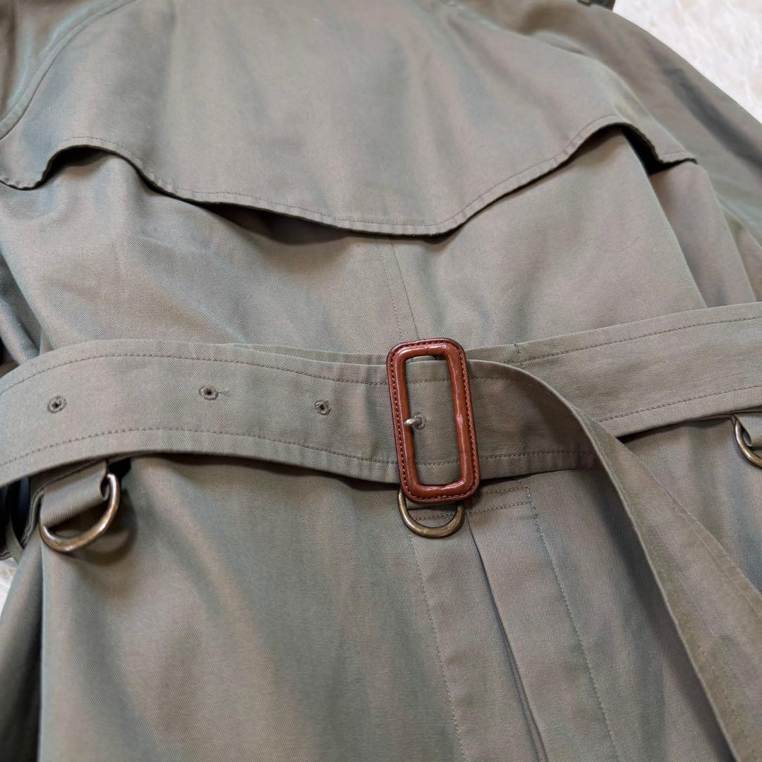 【美品】90s BURBERRY 白タグ ベルト ライナー付 トレンチコート