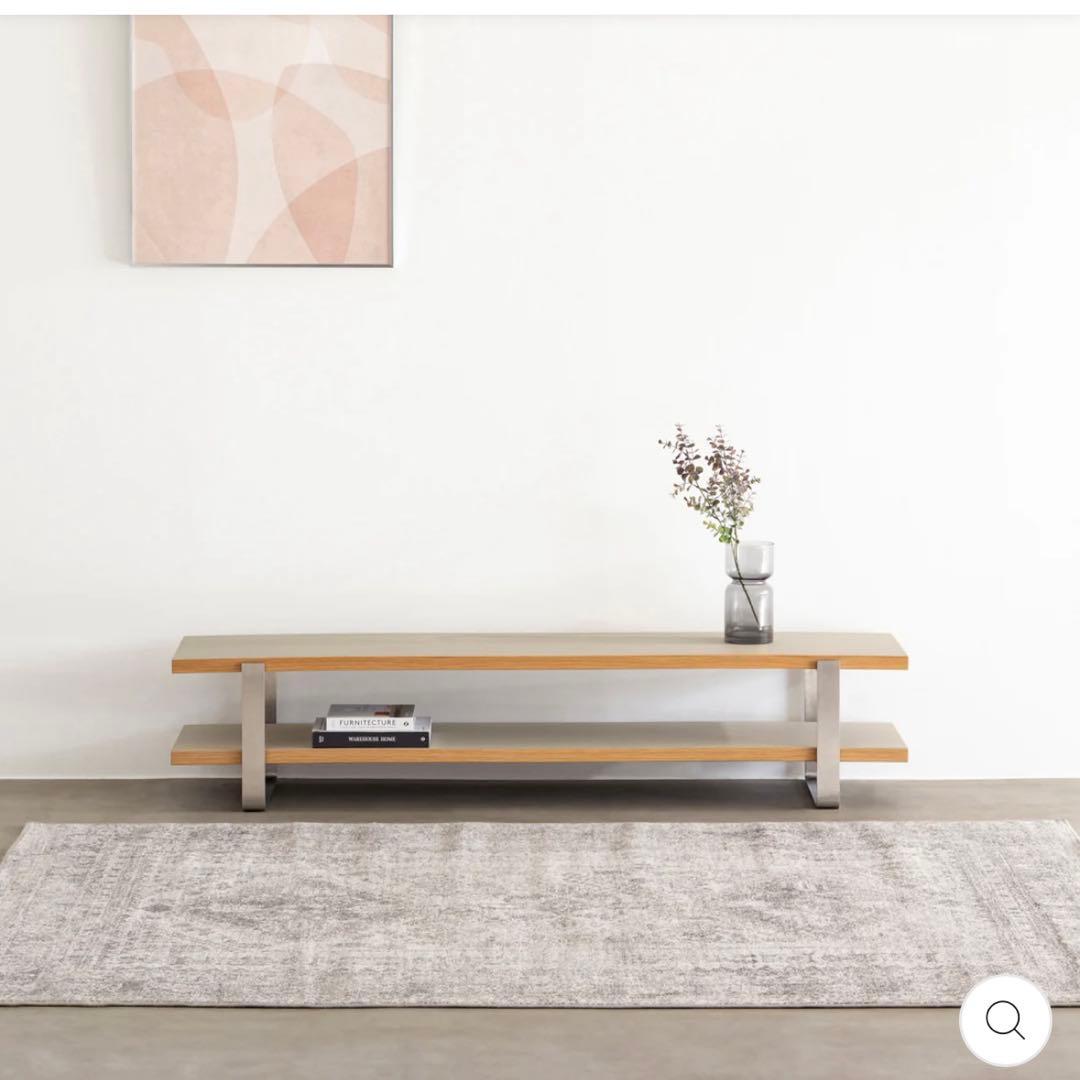 KANADEMONO テレビ台 ローテーブル リノリウム