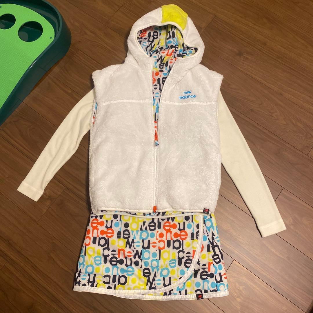 【美品】new balance ゴルフウェア　ニューバランス　レディース